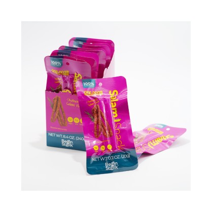 Snacks végétaux, style Salami, à base de soja 50 gr - BeanStalk