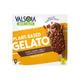 Bâtonnets glacés Caramel 240 gr - Valsoia