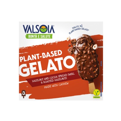 Bâtonnets glacés Noisettes 240 gr - VALSOIA