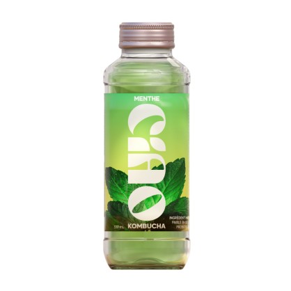Kombucha à la menthe 33 cl - Ciao Kombucha