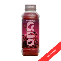 Kombucha aux fruits rouges 33 cl - Ciao Kombucha