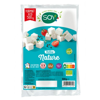Tofu nature BIO 500 gr - Soy