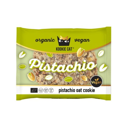 Cookie Pistache & Avoine 50g Bio - Kookie Cat