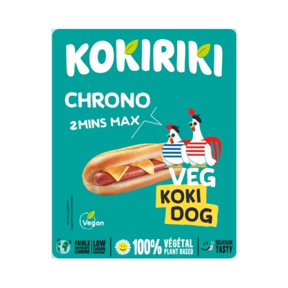 Veg Koki Dog 115 g - KOKIRIKI – vegetalfood