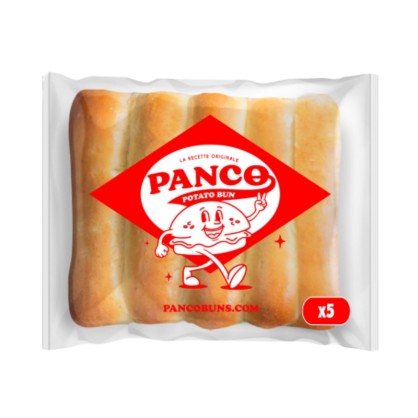 Potato Roll (pain à hot dog) 375 gr - Panco