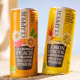Canette Citron & Gingembre BIO 25cl - Clipper