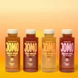 Maté glacé grenade litchi BIO 35 cl - JOMO - vegetalfood