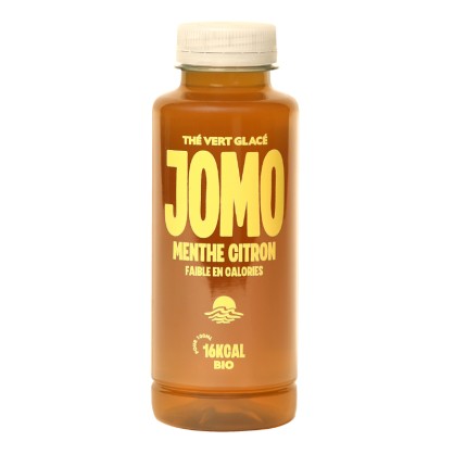 Thé vert glacé menthe citron BIO 35 cl - JOMO - vegetalfood