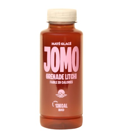 Maté glacé grenade litchi BIO 35 cl - JOMO - vegetalfood