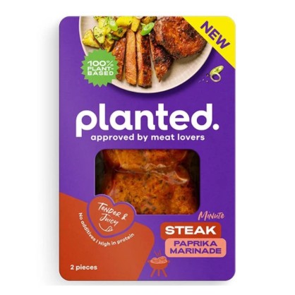 Planted Steak Paprika 160 gr - Planted