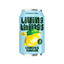 Soda Citron Gingembre 33cl - Living Things - vegetalfood