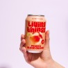 Soda Pêche Orange sanguine 33cl - Living Things - vegetalfood