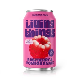 Soda Framboise Grenade 33cl - Living Things - vegetalfood