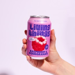 Soda Framboise Grenade 33cl - Living Things - vegetalfood