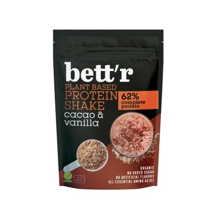 Protein shake Cacao & Vanille Bio 500 gr - Bett'r