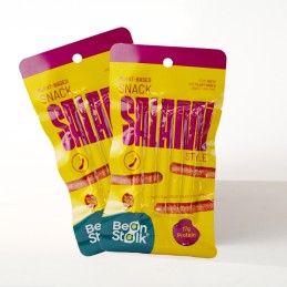 Snacks végétaux, style Salami, à base de soja 50 gr - BeanStalk