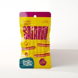 Snacks végétaux, style Salami, à base de soja 50 gr - BeanStalk