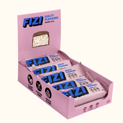 Barre Double Coco 45 g - Fizi - vegetalfood