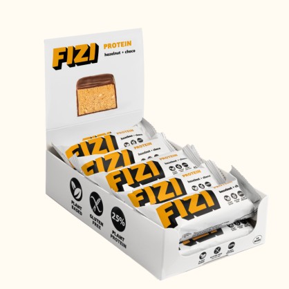 Barre Noisette Chocolat 45 g - Fizi - vegetalfood