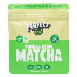 Matcha en poudre saveur Vanille 75 g – PerfectTed - vegetalfood