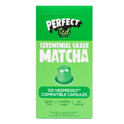Capsules Nespresso Matcha Cérémonie 15 g  – PerfectTed - vegetalfood