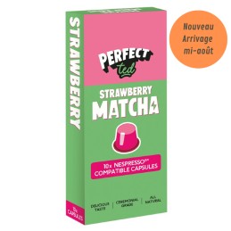 Capsules Nespresso Matcha Fraise 15g  – PerfectTed - vegetalfood