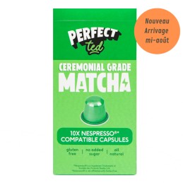 Capsules Nespresso Matcha Cérémonie 15g  – PerfectTed - vegetalfood