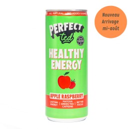 Matcha Energy Drink Pomme Framboise 250 ml – PerfectTed - vegetalfood