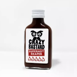 Sauce Piquante Superhot Reaper 100ml - Crazy Bastard Sauce - vegetalfood