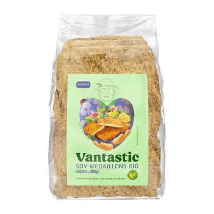 Médaillons de soja galette 140 g - Vantastic Foods - vegetalfood