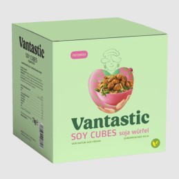 Protéines de soja en cubes Vrac 7 kg - Vantastic Foods - vegetalfood