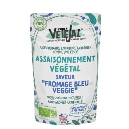 Assaisonnement végétal saveur Fromage Bleu 75 g BIO - Vétéjal