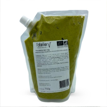 Poiscamole 750 g BIO - L'Atelier V - vegetalfood