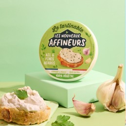Le Tartinable Ail & Fines Herbes 120g - Les Nouveaux Affineurs