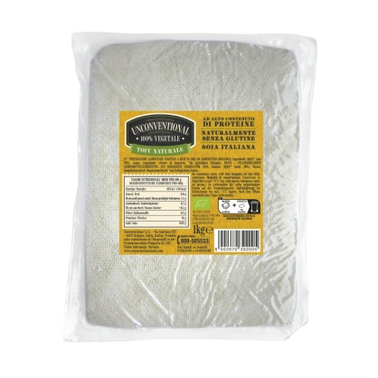 Tofu nature 1 kg - Unconventional - vegetalfood