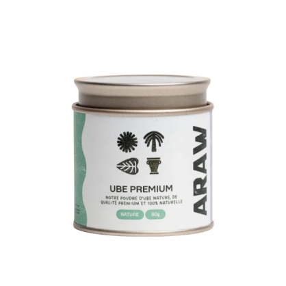 Poudre d'Ube nature 80 g - Araw - vegetalfood