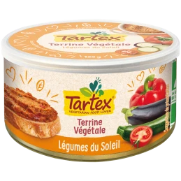 DDM 11/03/2026 - Tartinade Légumes du Soleil 125 gr - Tartex