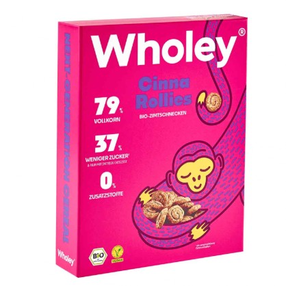 Céréales Cinna Rollies BIO - Wholey - vegetalfood