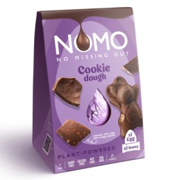 Oeuf de Pâques et Lapin fourré à la cookie dough 235 g - Nomo - vegetalfood