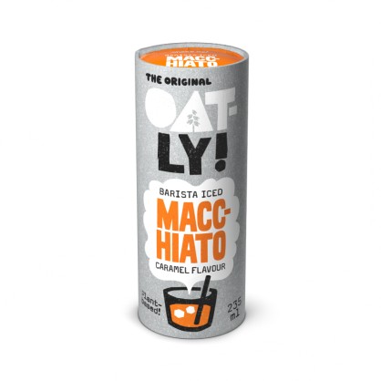 Barista Iced Caramel Macchiato 235 ml - Oatly - vegetalfood