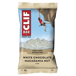 CLIF BARRE Chocolat blanc & Noix de Macadamia 68 gr