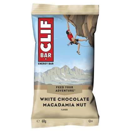 CLIF BARRE Chocolat blanc & Noix de Macadamia 68 gr