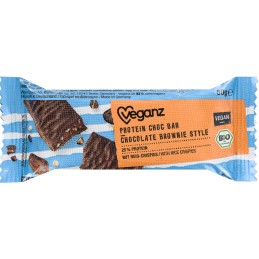 Barre Protéinée Chocolat et Brownie Bio - Veganz
