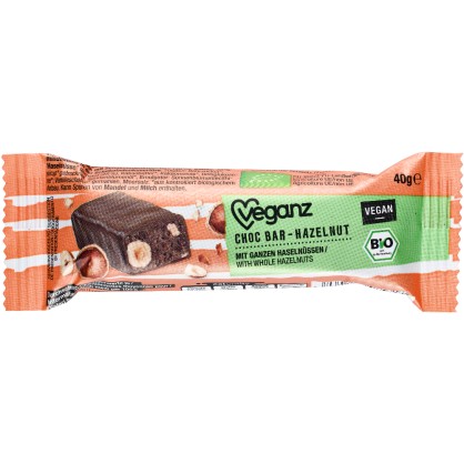 Barre Bio au Chocolat et à la Noisette - Veganz