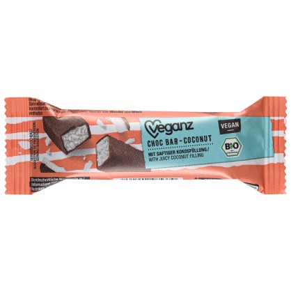 Barre Bio au Chocolat et à la Noix de Coco - Veganz