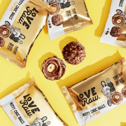 Nutty Choc Balls 28 gr - LoveRaw