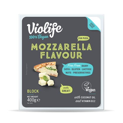 Violife Bloc saveur Mozzarella pour Pizza 400 gr