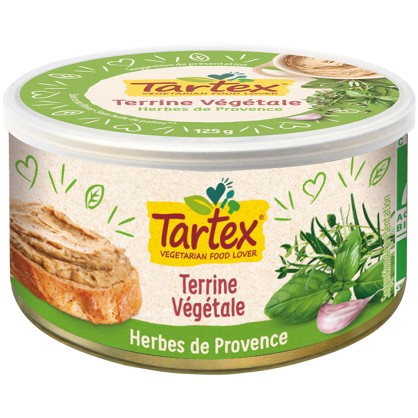Tartinade Herbes de Provence 125 gr - Tartex