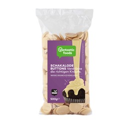 Chocolat blanc de couverture 500 gr - Vantastic Foods