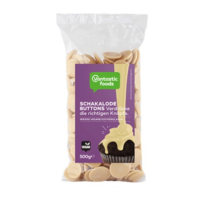 Chocolat blanc de couverture 500 gr - Vantastic Foods